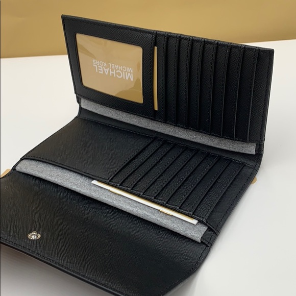 Michael Kors Jet Set Travel Lg Trifold Wallet - Picture 8 of 16